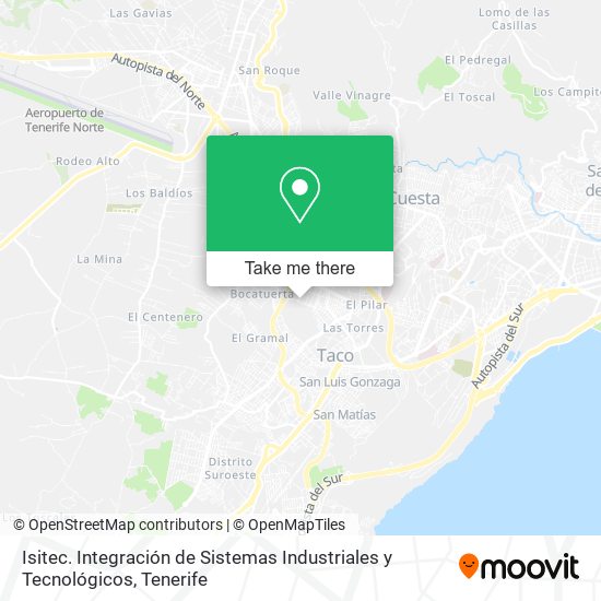 Isitec. Integración de Sistemas Industriales y Tecnológicos map