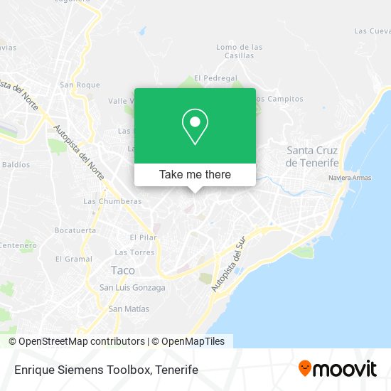 Enrique Siemens Toolbox map