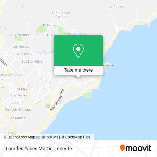 mapa Lourdes Yanes Martin