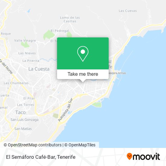 El Semáforo Café-Bar map