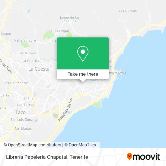 Librería Papelería Chapatal map