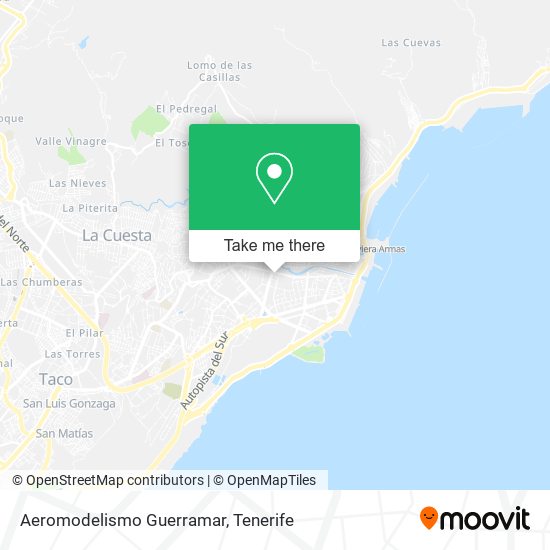 Aeromodelismo Guerramar map