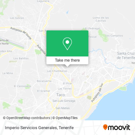 Imperio Servicios Generales map