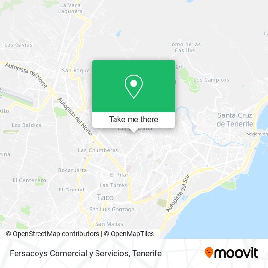 Fersacoys Comercial y Servicios map
