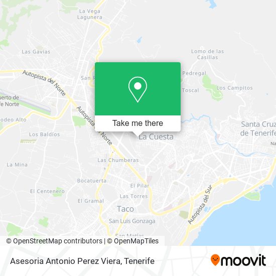 Asesoria Antonio Perez Viera map