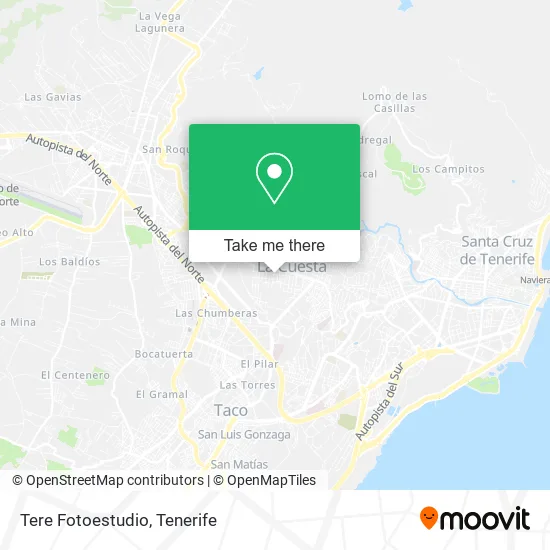 Tere Fotoestudio map