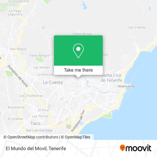 El Mundo del Movil map