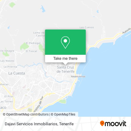 mapa Dajavi Servicios Inmobiliarios