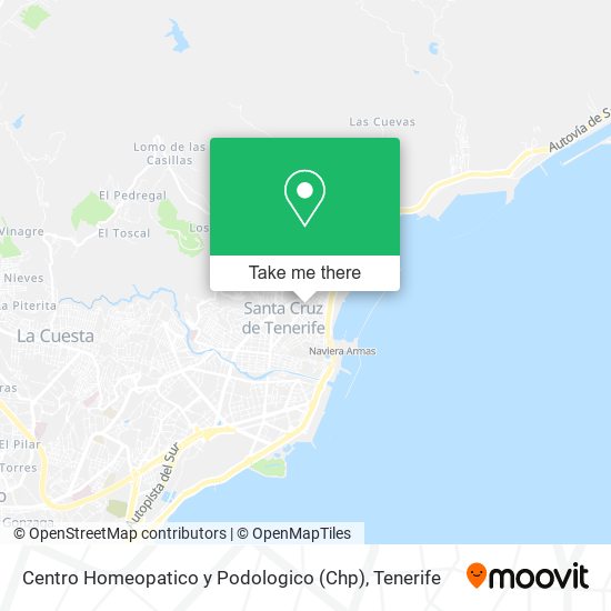 Centro Homeopatico y Podologico (Chp) map