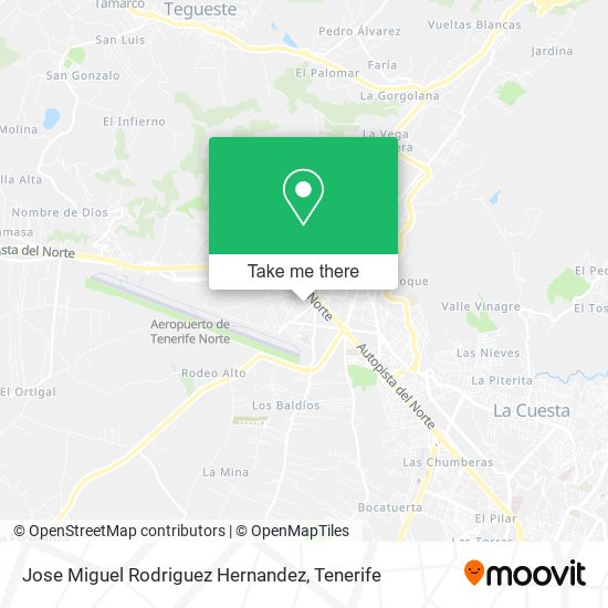 Jose Miguel Rodriguez Hernandez map