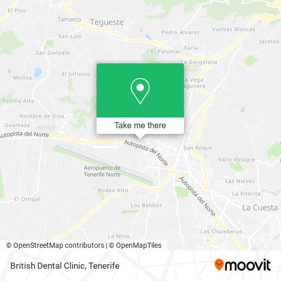 British Dental Clinic map
