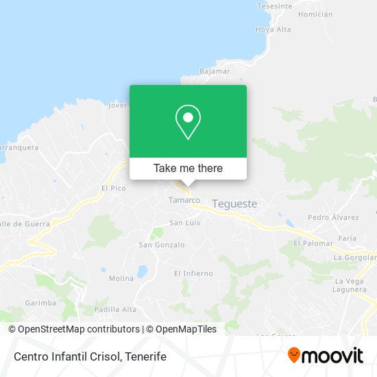 Centro Infantil Crisol map