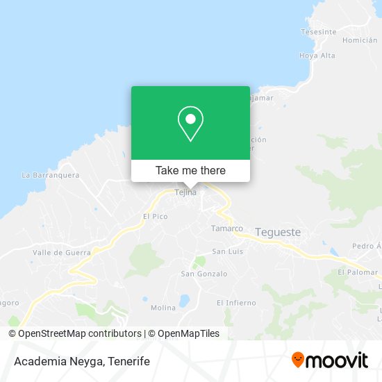 mapa Academia Neyga
