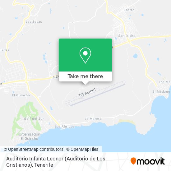 Auditorio Infanta Leonor (Auditorio de Los Cristianos) map