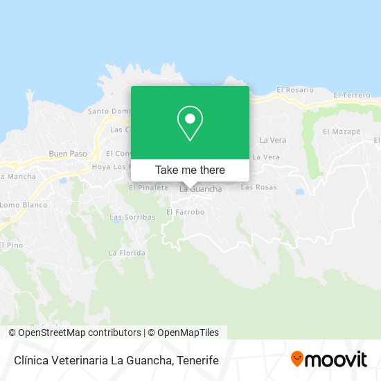 Clínica Veterinaria La Guancha map