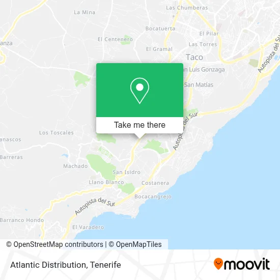 Atlantic Distribution map