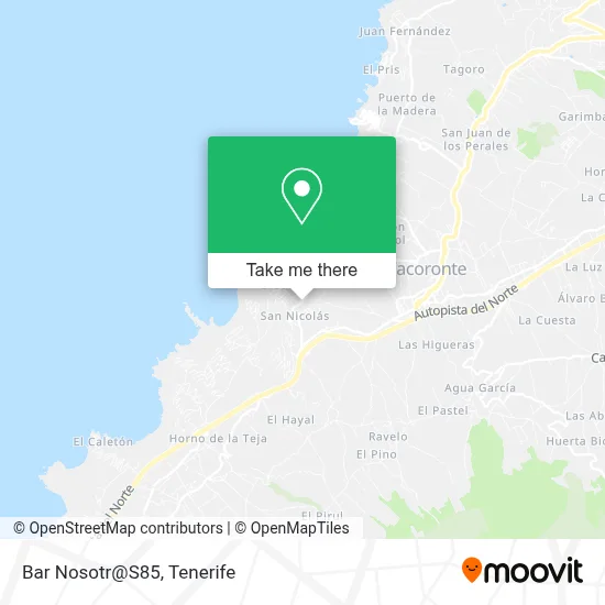 Bar Nosotr@S85 map