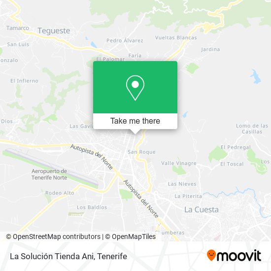 La Solución Tienda Ani map