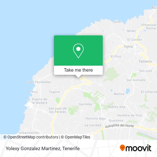 Yolexy Gonzalez Martinez map
