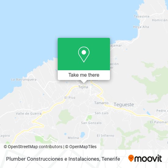 mapa Plumber Construcciones e Instalaciones