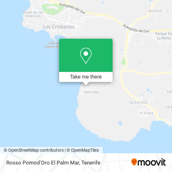 Rosso Pomod'Oro El Palm Mar map