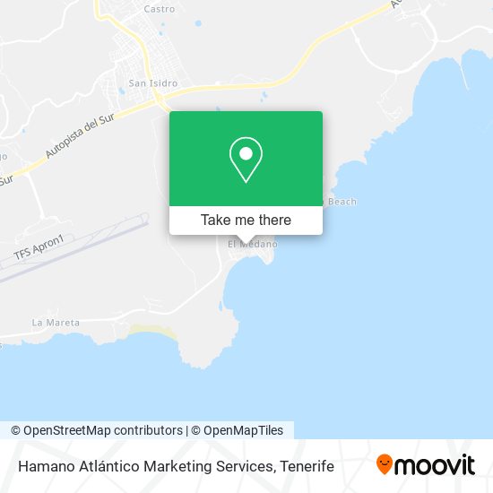 Hamano Atlántico Marketing Services map