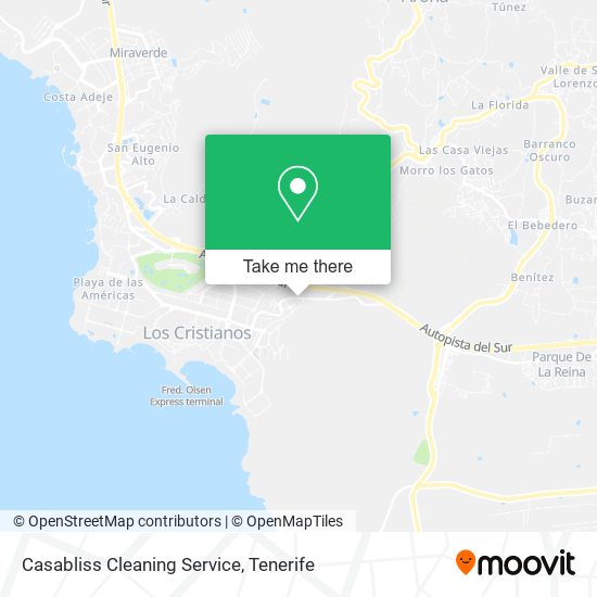 mapa Casabliss Cleaning Service