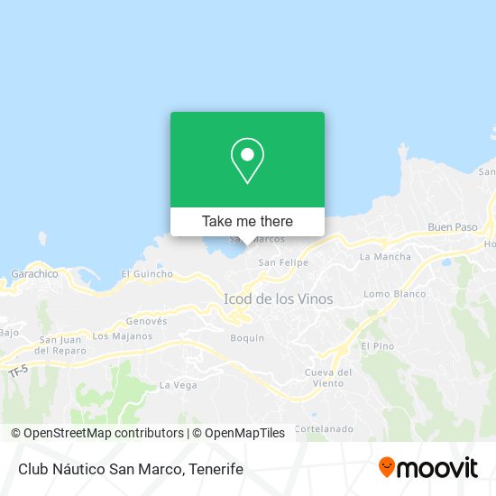 Club Náutico San Marco map