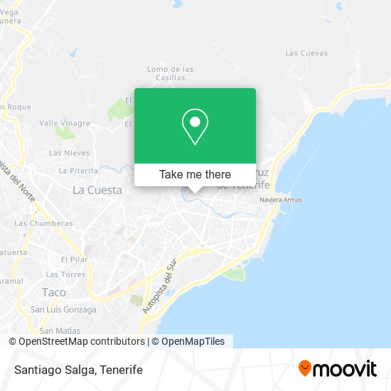 mapa Santiago Salga