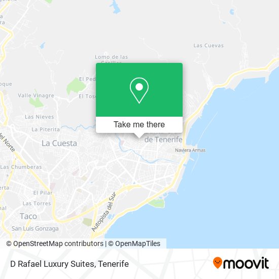 D Rafael Luxury Suites map