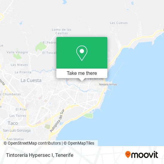 Tintorería Hypersec I map