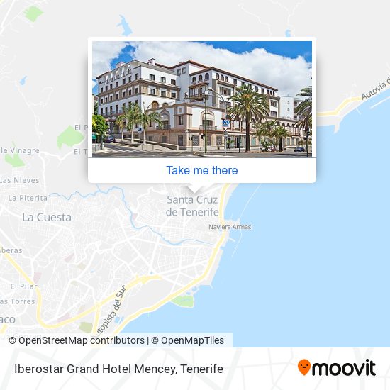 How to get to Iberostar Grand Hotel Mencey in Santa Cruz De