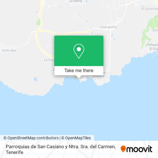 Parroquias de San Casiano y Ntra. Sra. del Carmen map