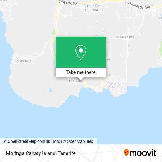 Moringa Canary Island map
