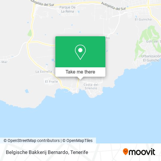 Belgische Bakkerij Bernardo map