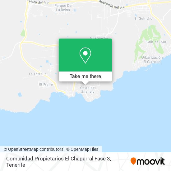 Comunidad Propietarios El Chaparral Fase 3 map