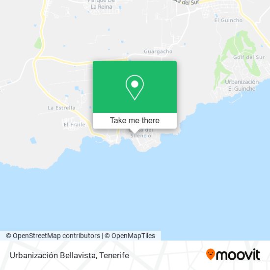 Urbanización Bellavista map