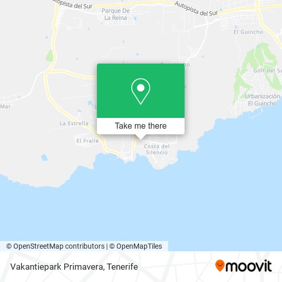 Vakantiepark Primavera map