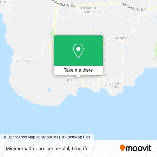 Minimercado Carnicería Halal map