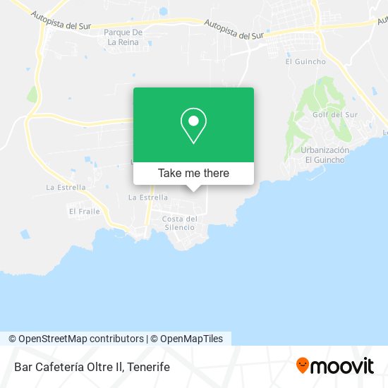Bar Cafetería Oltre Il map
