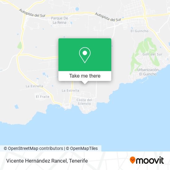 Vicente Hernández Rancel map