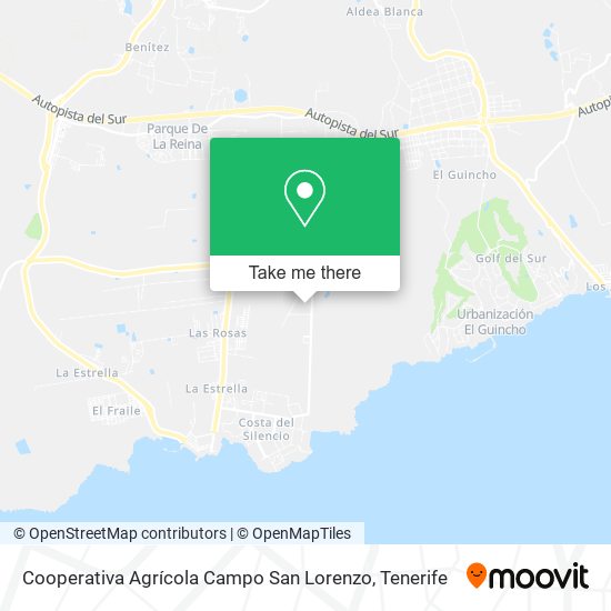 Cooperativa Agrícola Campo San Lorenzo map