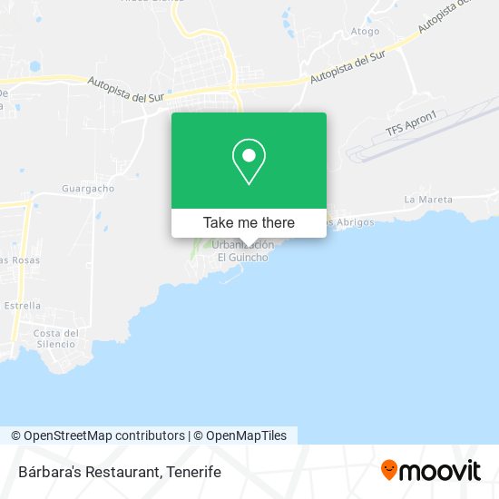 Bárbara's Restaurant map