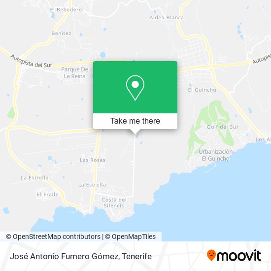 José Antonio Fumero Gómez map