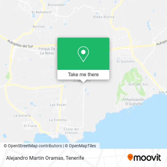 Alejandro Martín Oramas map