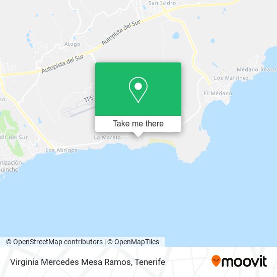 Virginia Mercedes Mesa Ramos map