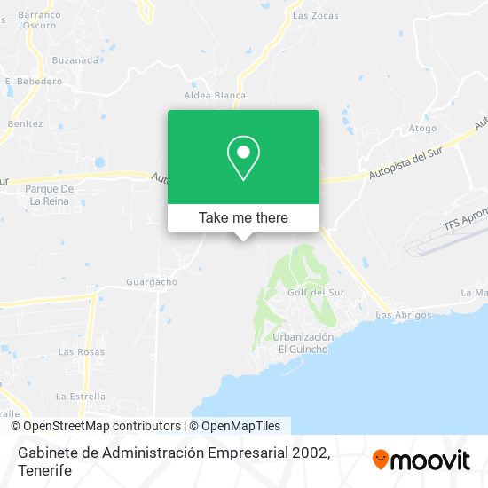 Gabinete de Administración Empresarial 2002 map
