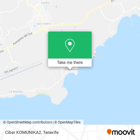 Ciber KOMUNIKA2 map