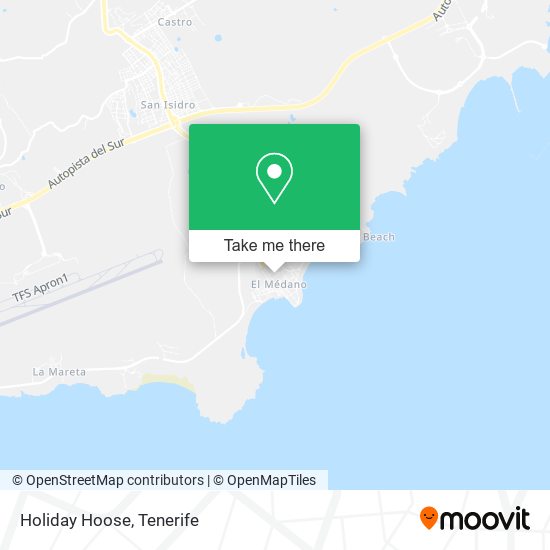 Holiday Hoose map