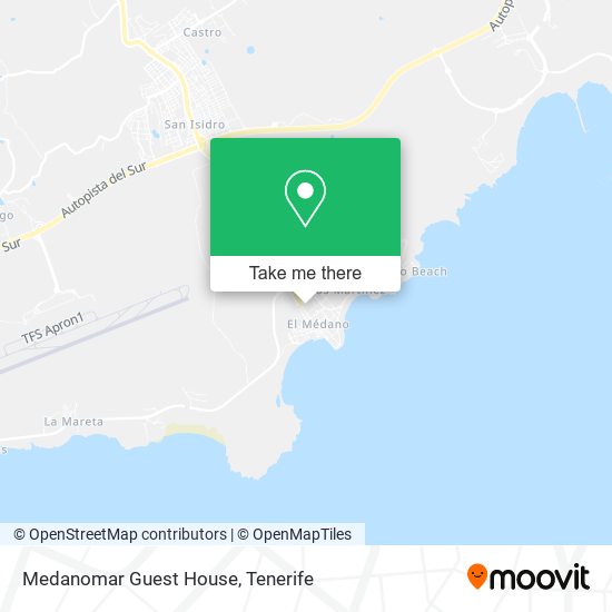 Medanomar Guest House map